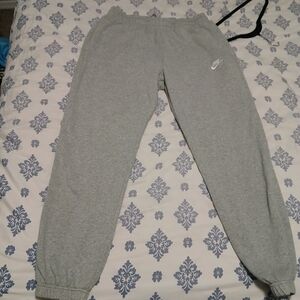 Nike Mens Grey Logo Joggers